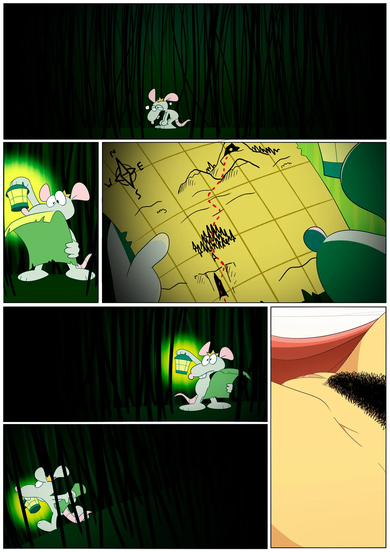 Mouse and Giantess page 6 full