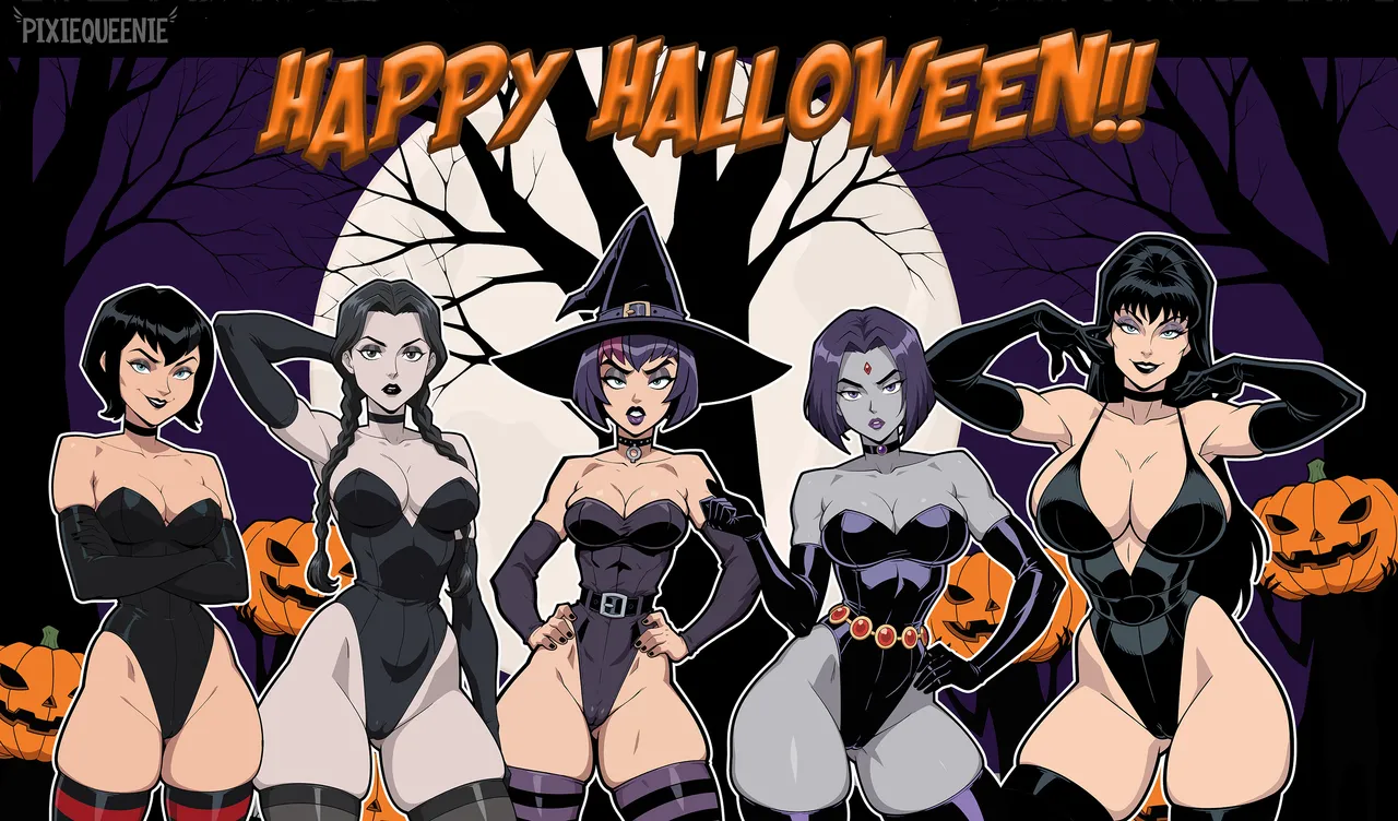 Dark Queens of Halloween page 11 full