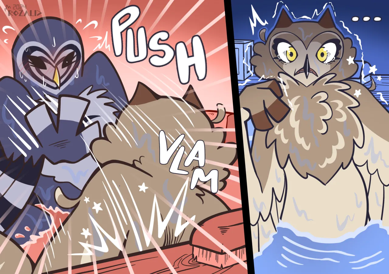 Kinky Owls: Going Wild page 12 full