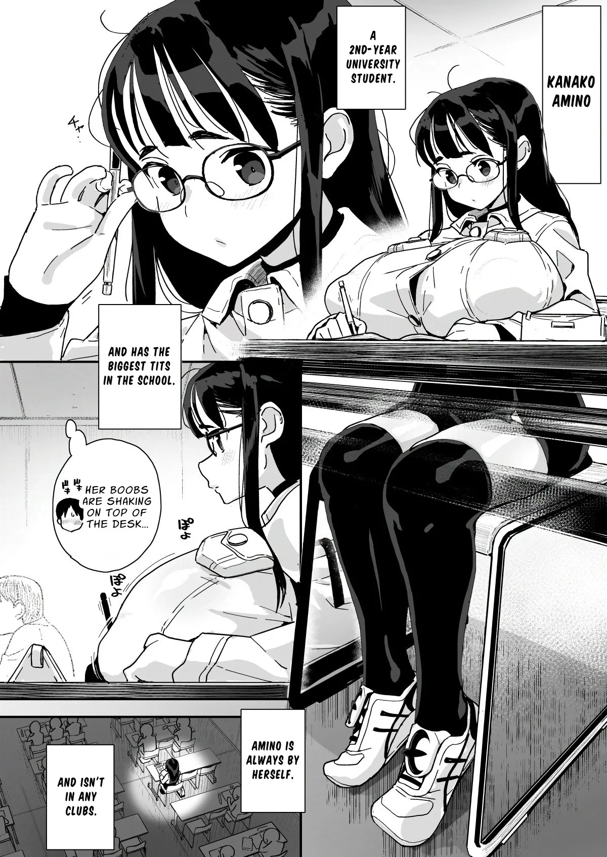 Boku ni Haishin Bare shita U-Cup Chinkobi Joshi Amino-san | I found out that Amino was the dick-pleasing U-cup streamer I watch page 4 full