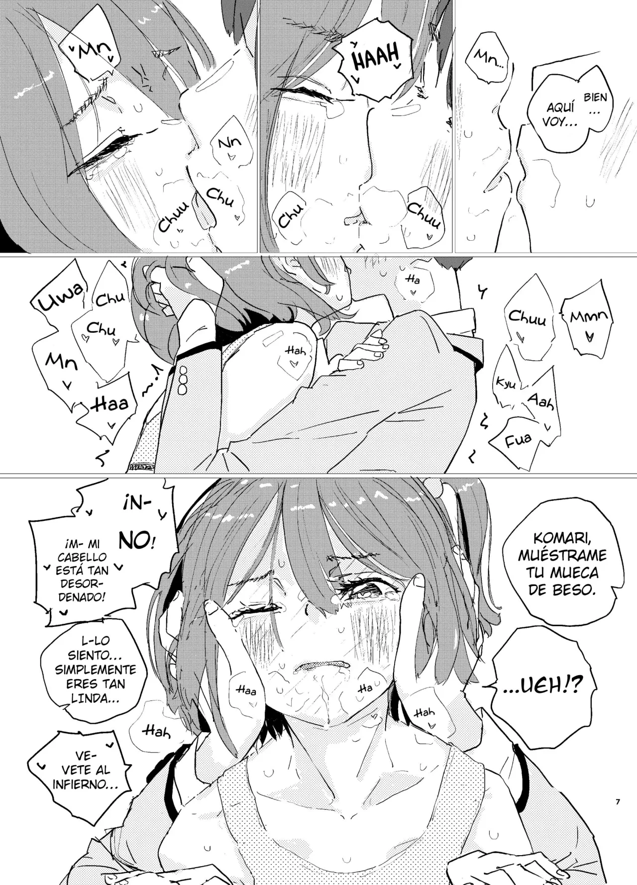 Houkago Make-ine Zukan Vol. 1 Komari Chika｜Libro de Makeine Después de Clases. Vol. 1׃ Komari Chika page 4 full