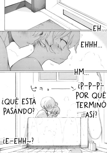 [Itano Chiharu] Ofuro no Naka de Iroiro Suru to Nobosemasu - Si haces muchas cosas dentro del baño te mareas [Español] [Traducciones necesarias] cover