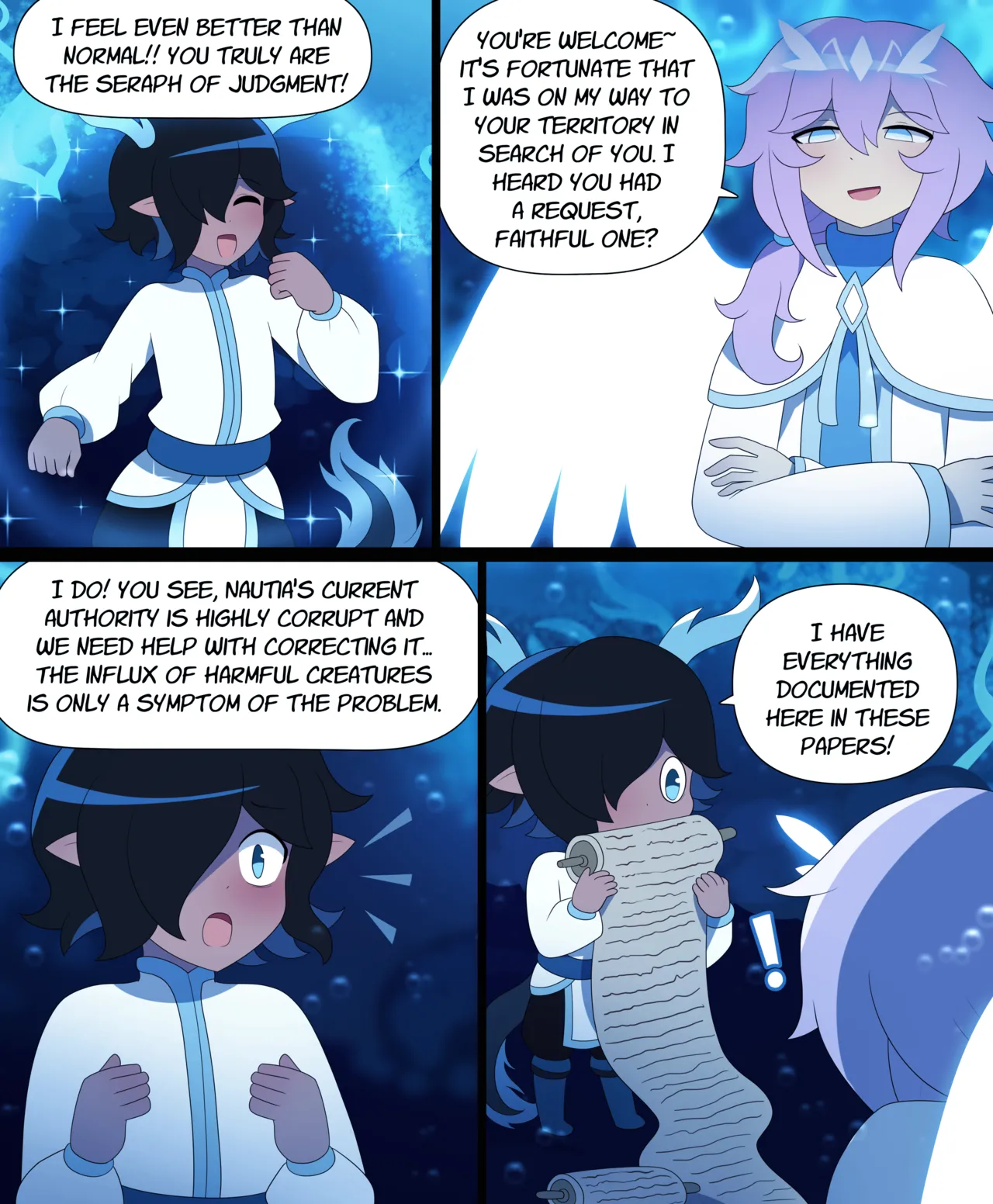 Seraph Ascent Chapter 3 With Route D : PEARL OASIS page 11 full