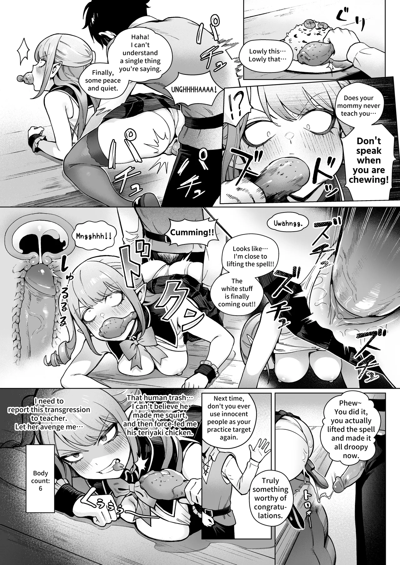 Isekai 100-nin Giri #06 | Body Counts in Isekai #06 page 7 full