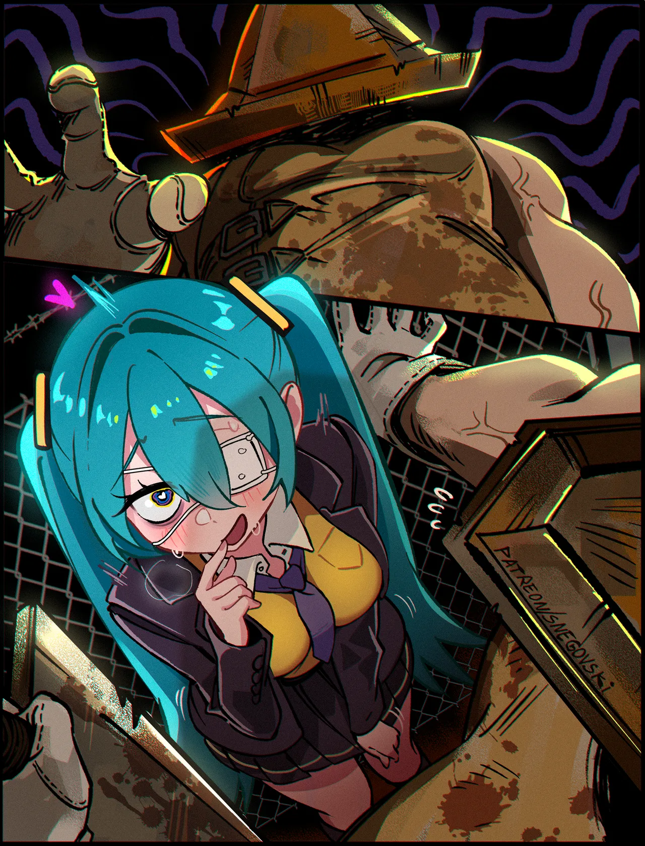 Silent Hill Miku page 1 full