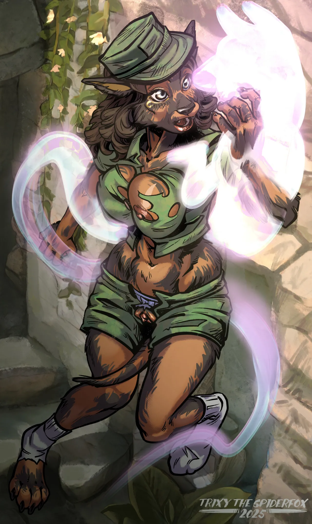 Artist Trixy The Spiderfox page 1 full