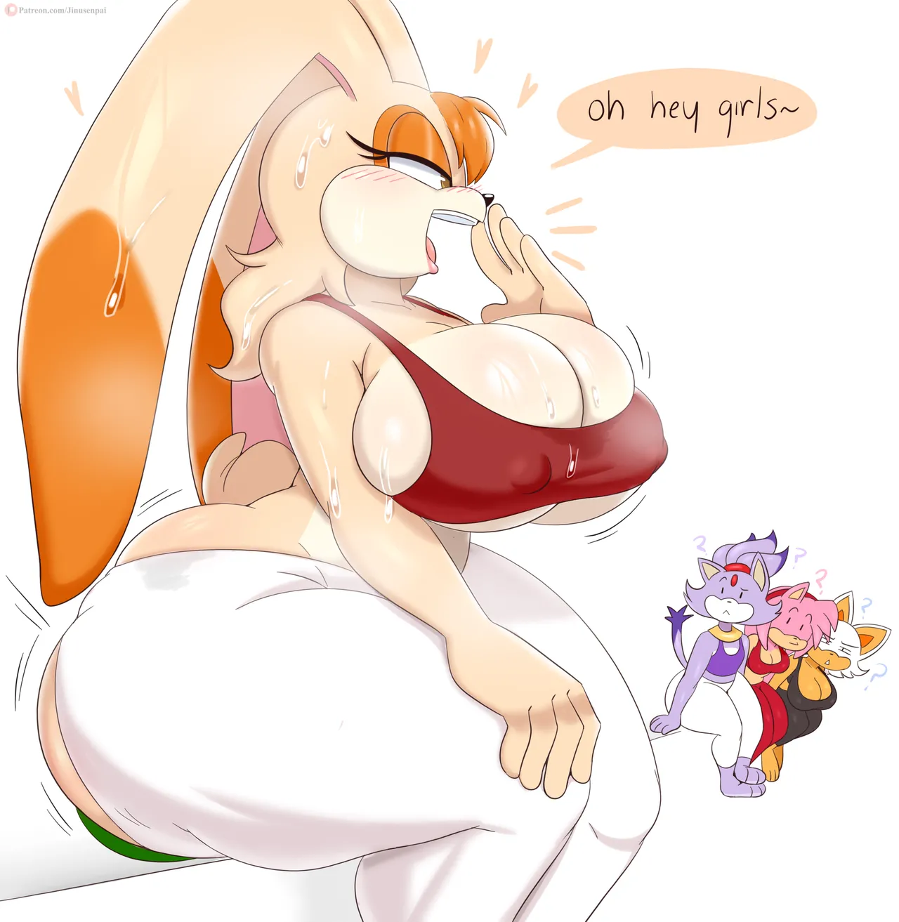 & Val-Cat  Dildo Sitting page 3 full
