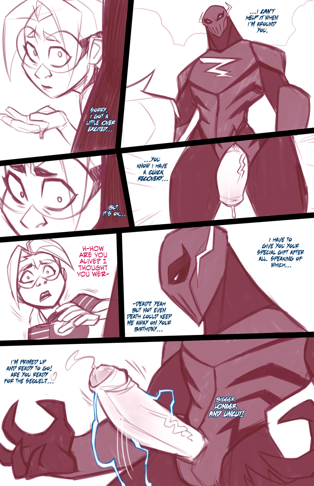 Dc Comics - Jessie Quick & Zoom page 2 full