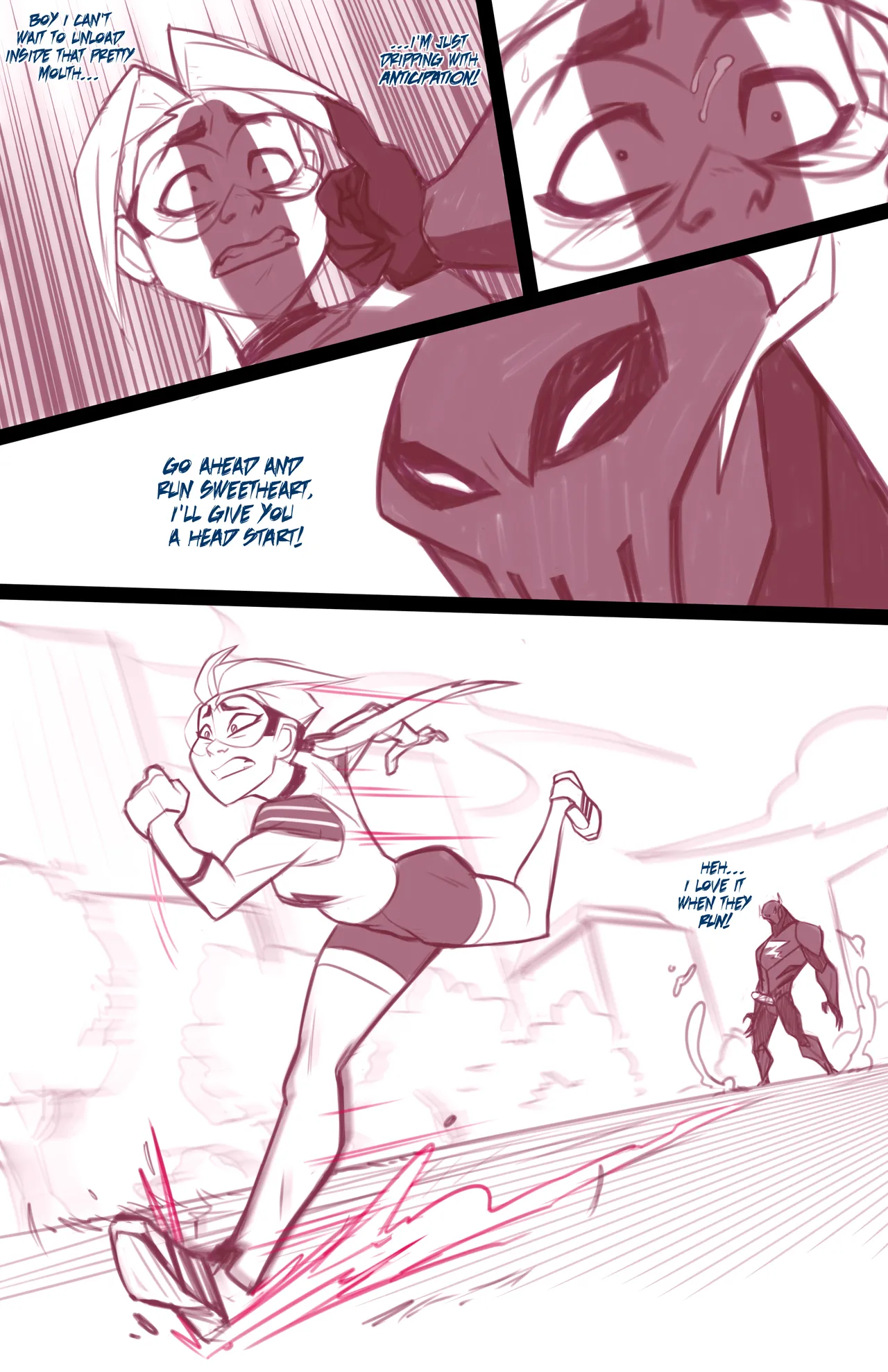 Dc Comics - Jessie Quick & Zoom page 3 full