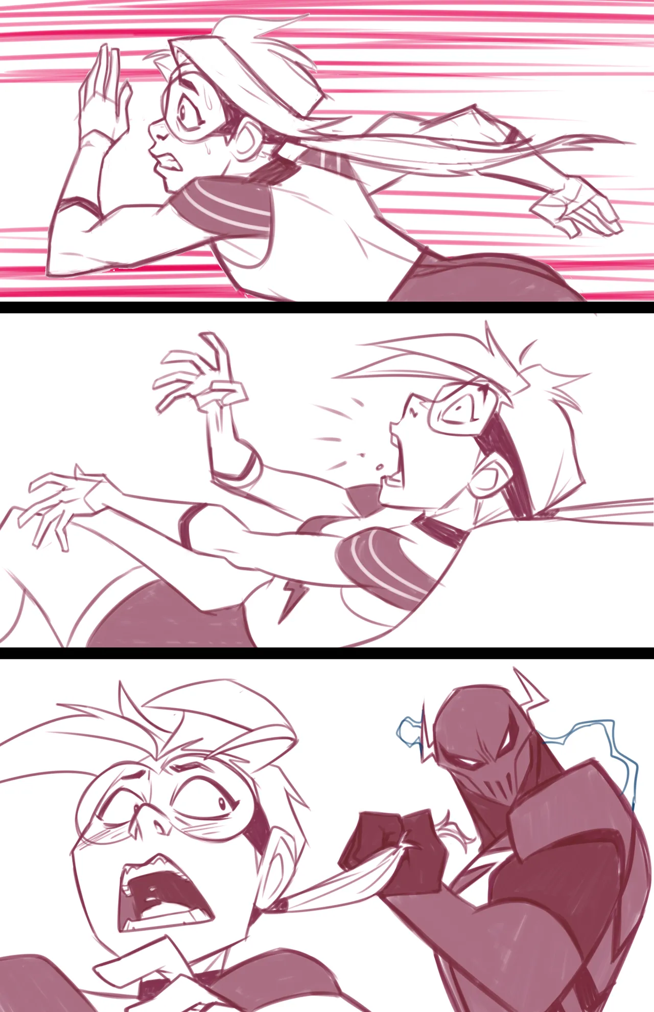 Dc Comics - Jessie Quick & Zoom page 4 full