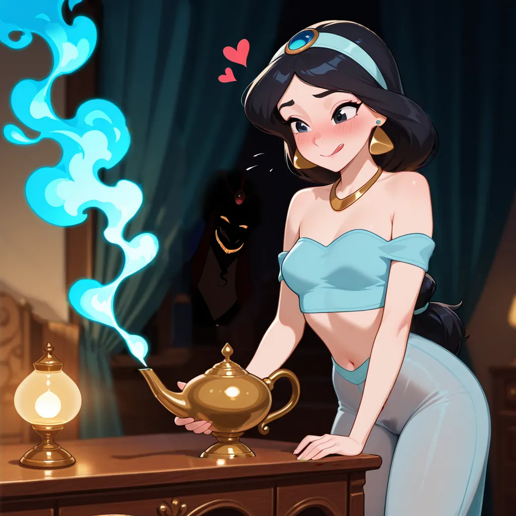 Jasmine finds the lamp page 4 full