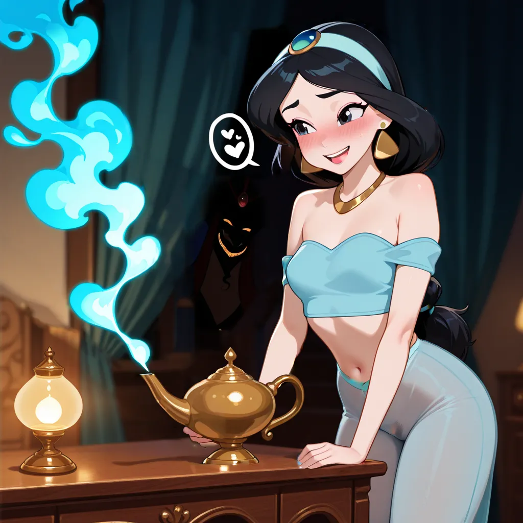 Jasmine finds the lamp page 5 full