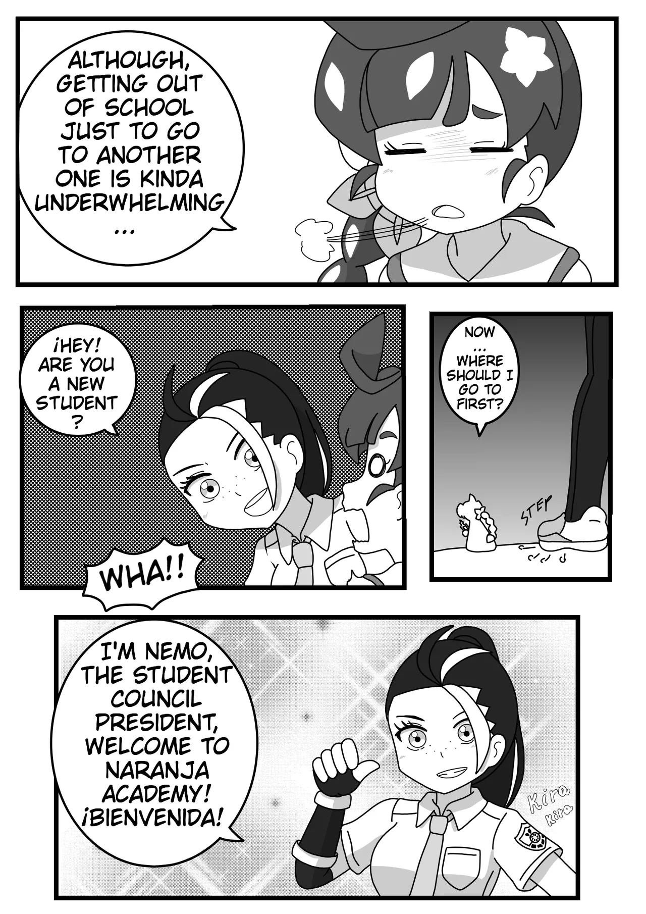 Koharu's Funny Adventures in Paldea page 2 full