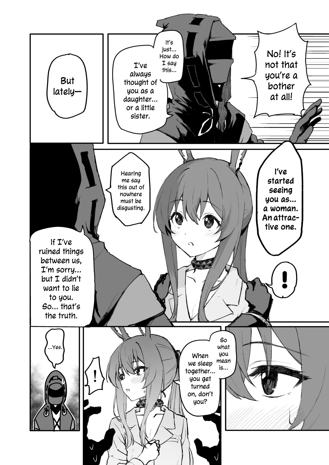 Amiya ga Futon ni Haitte Kuru Hanashi. | The Night Amiya Slipped Into My Futon. page 5 full
