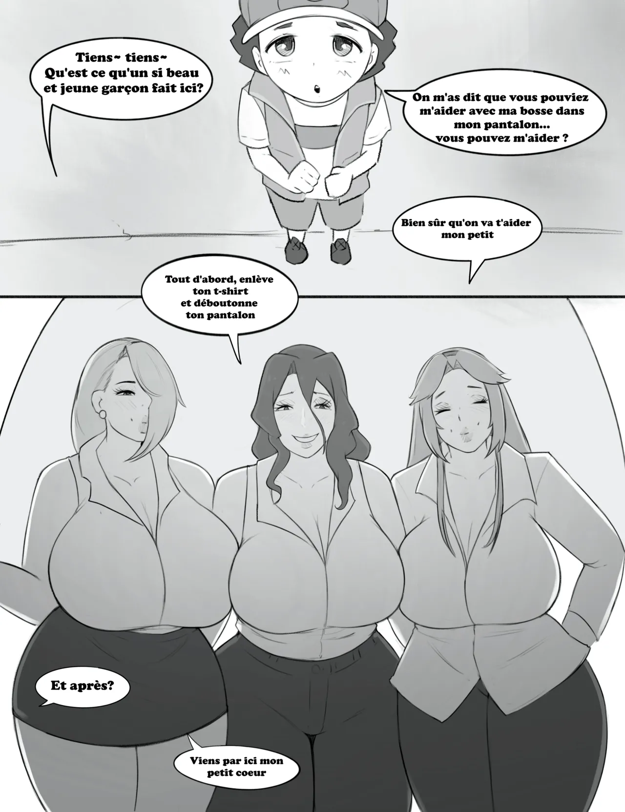 Pokemon + Mom's friends page 1 full