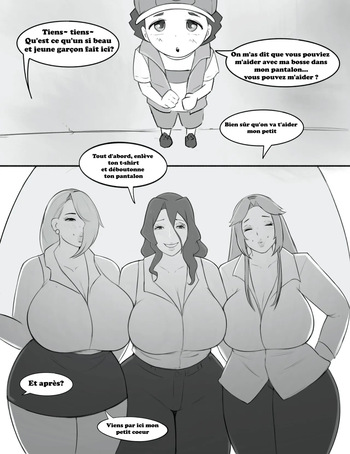 [Hannya-San] Pokemon + Mom's friends (French Translation) cover
