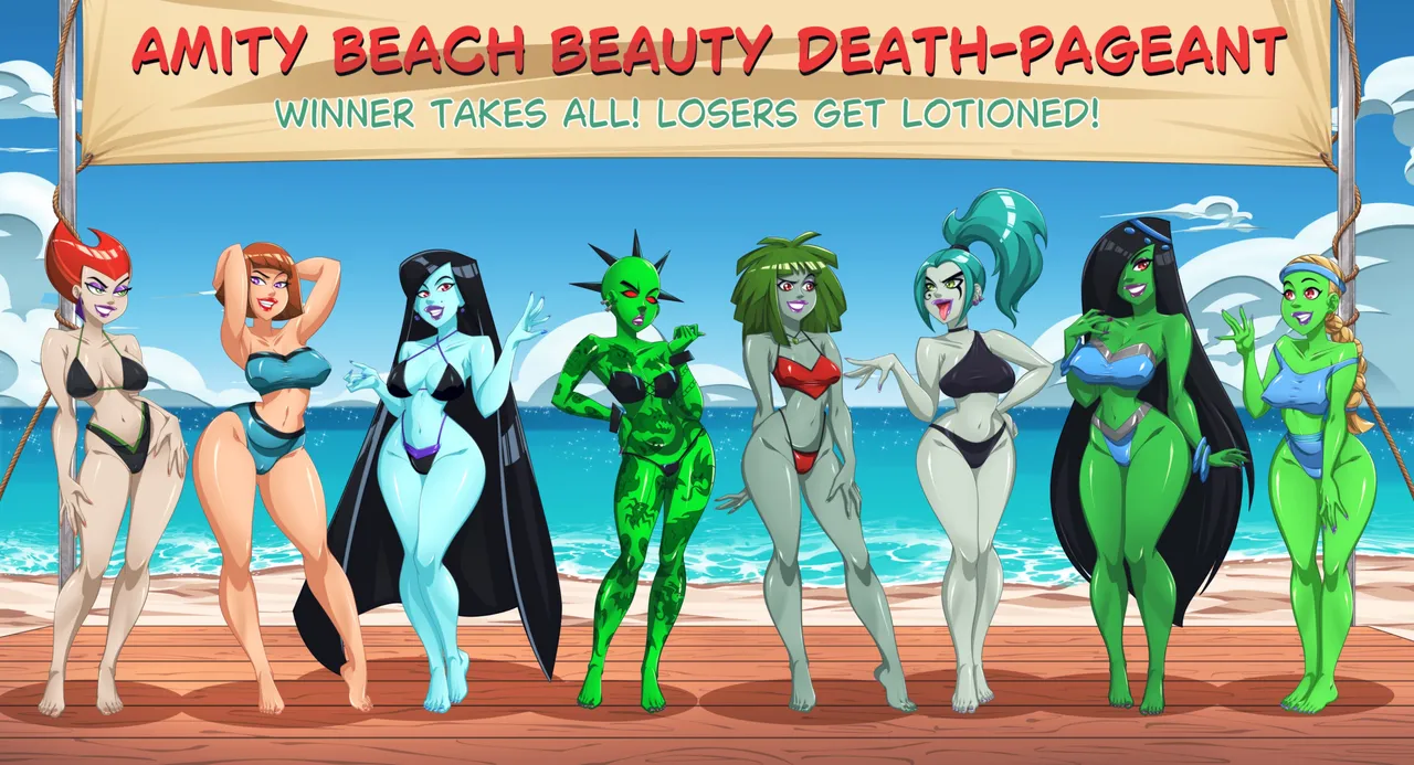 Amity Beach Beauty Death-Pageant 2 page 1 full