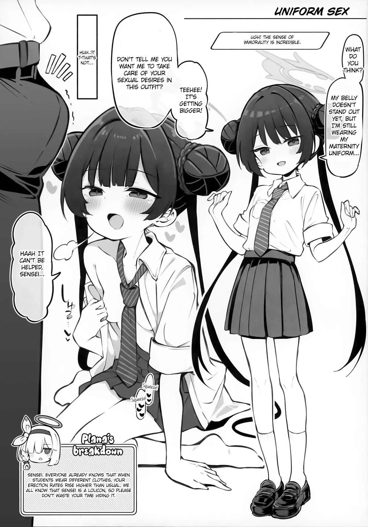 Kivotos Kozukuri Katsudou Houkokusho BluArch Kozukuri Houkokubu Ch. 4 | Kivotos Baby-Making Activity Report Section 4 page 12 full