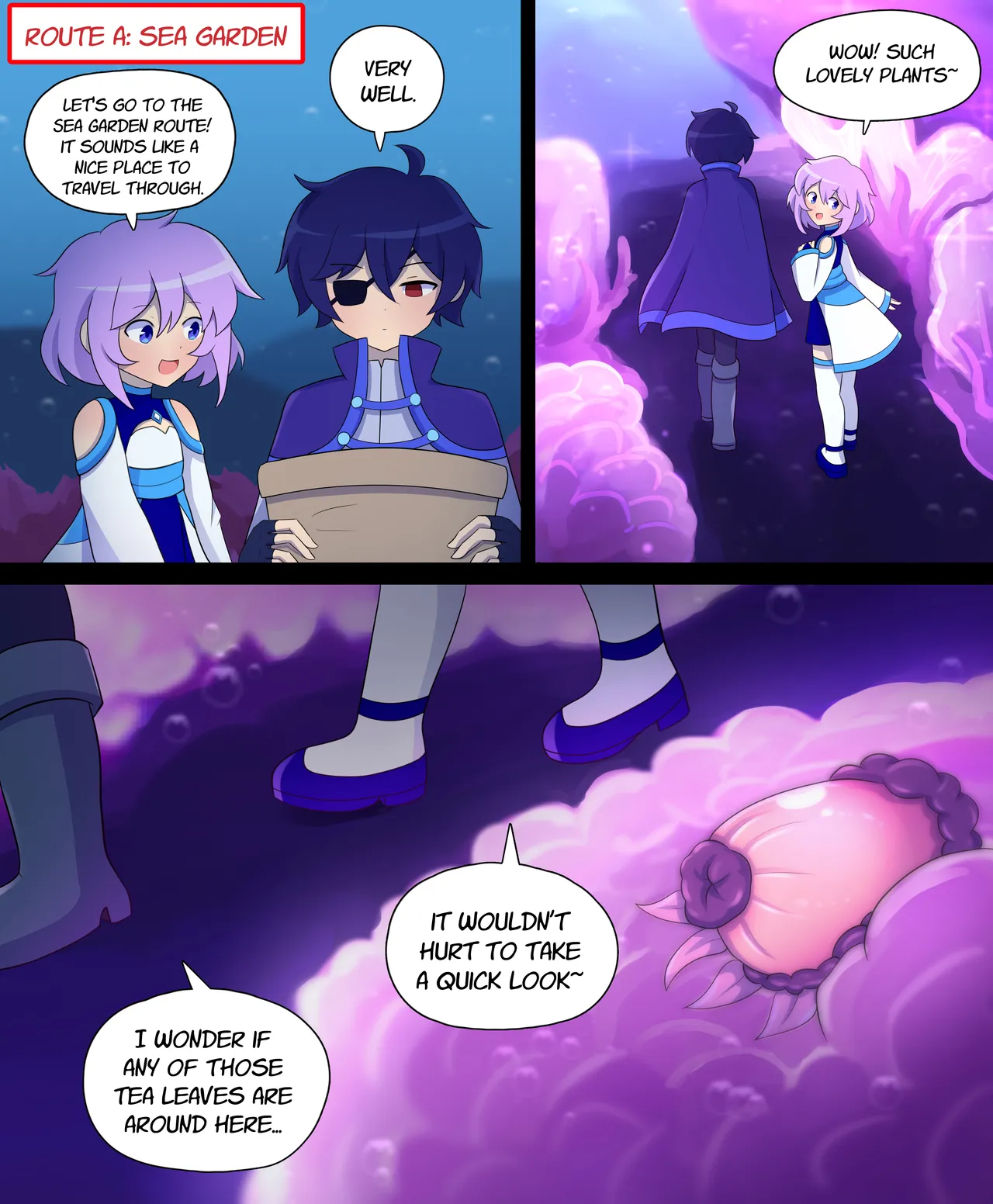 Seraph Ascent Chapter 1 With Route A : SEA GARDEN page 11 full
