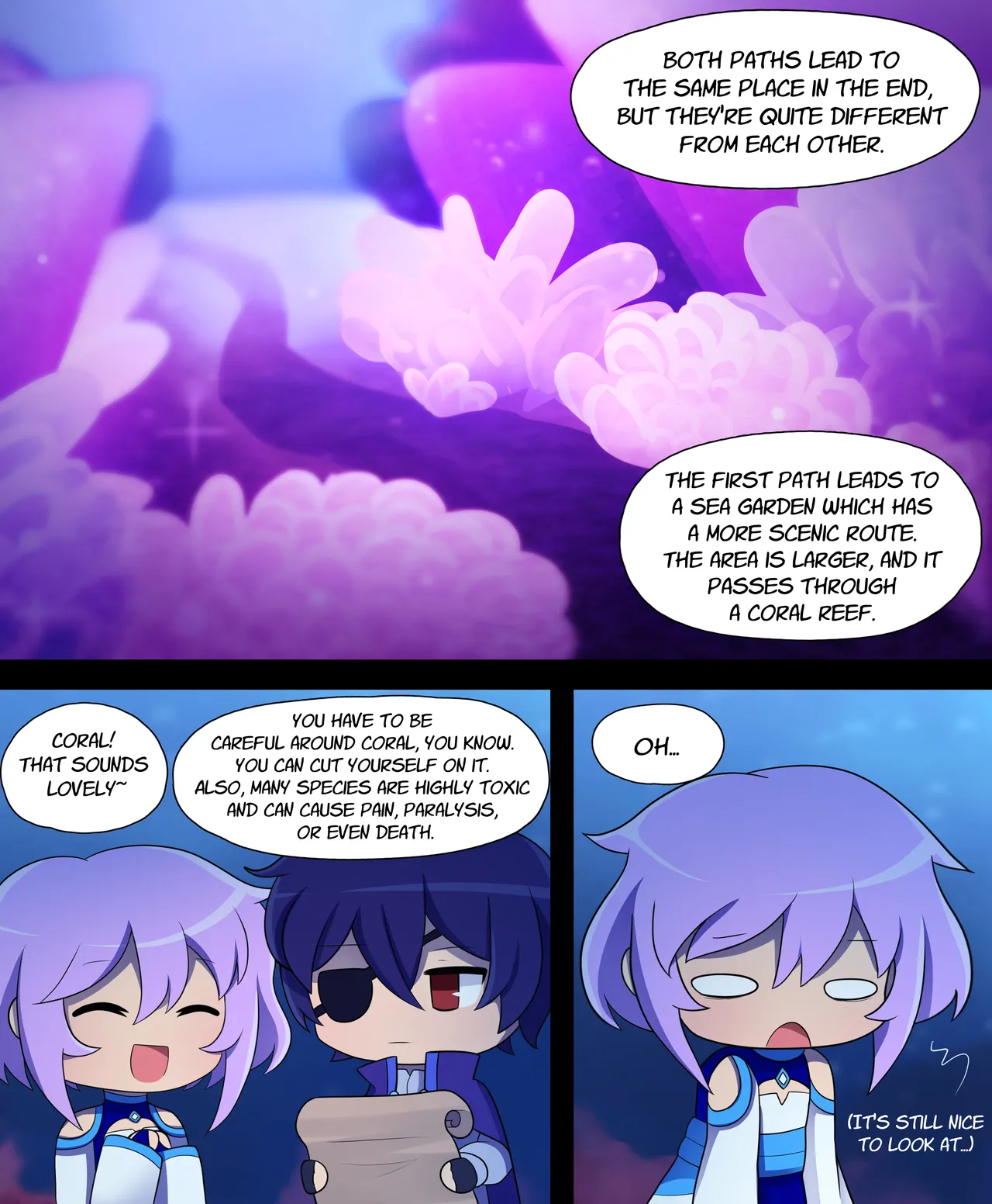 Seraph Ascent Chapter 1 With Route A : SEA GARDEN page 9 full