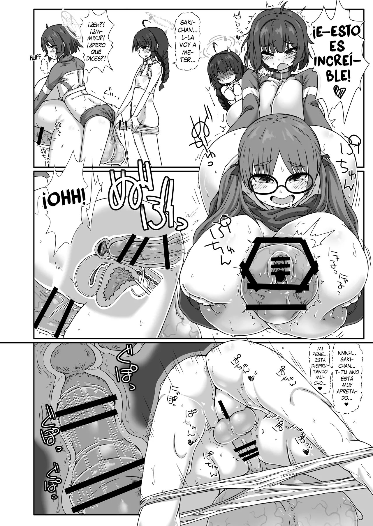 RABBIT Shoutai Futanari Katsudou Report | Informe de las Actividades Futanari del Escuadrón RABBIT page 11 full