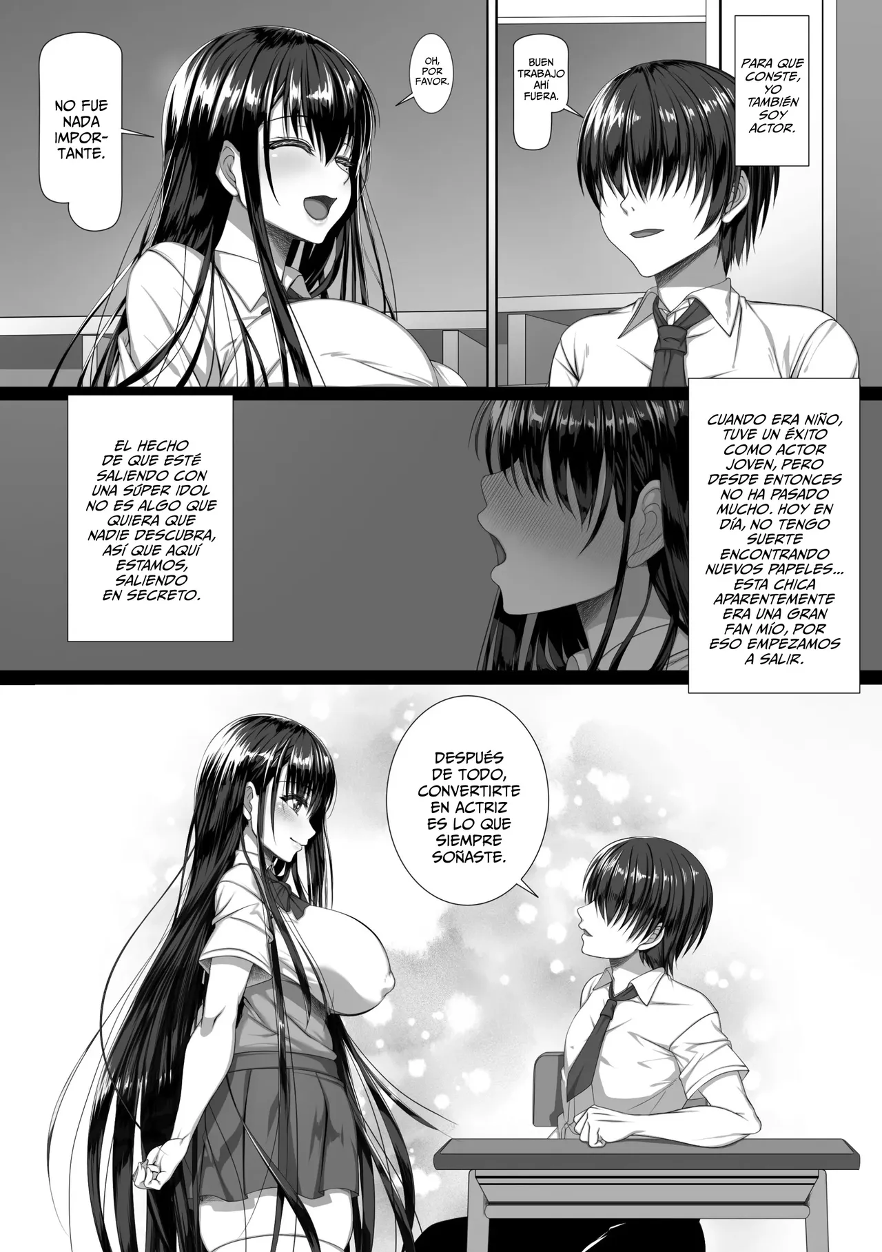 Yarichin Yarou Shika Shiranai Mesu no Kao｜Un Rostro Femenino Que Solo Los Bastardos Lo Conocen page 3 full