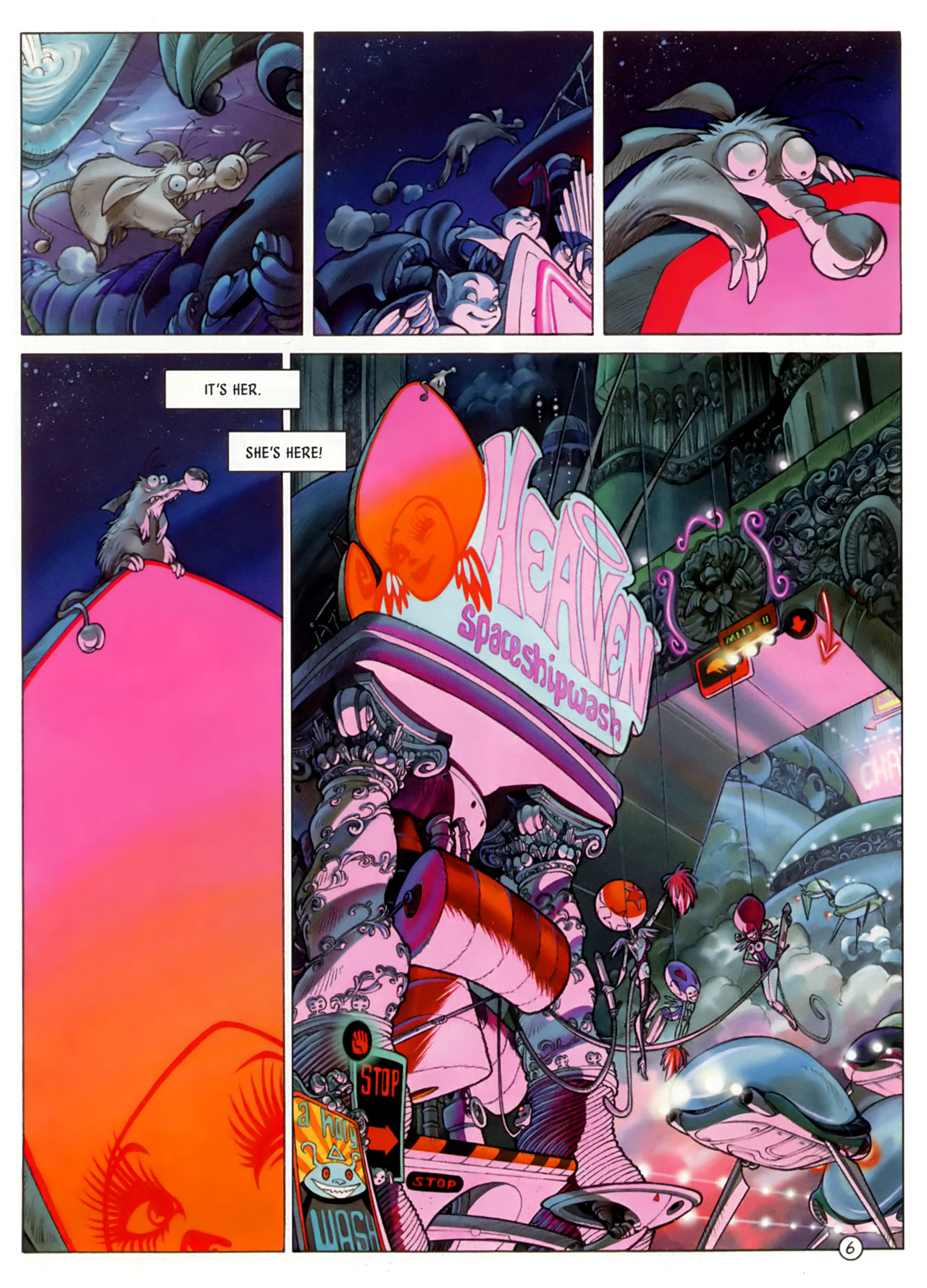 Sky Doll #1: The Yellow City page 12 full