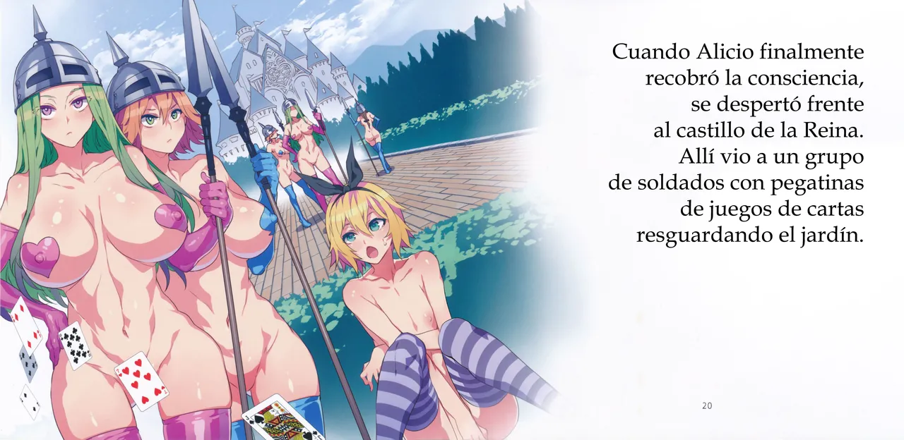 Yoiko no Sukebe Douwa Series 2 Fushidara na Kuni no Alice | Cuentos Infantiles para Niños Bien Puercos 2 ~Alicio en el País de las Macizorrillas~ page 11 full