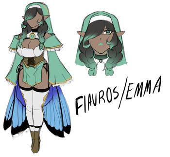 [various] Fiauros / Emma (OC by Mayvi) cover