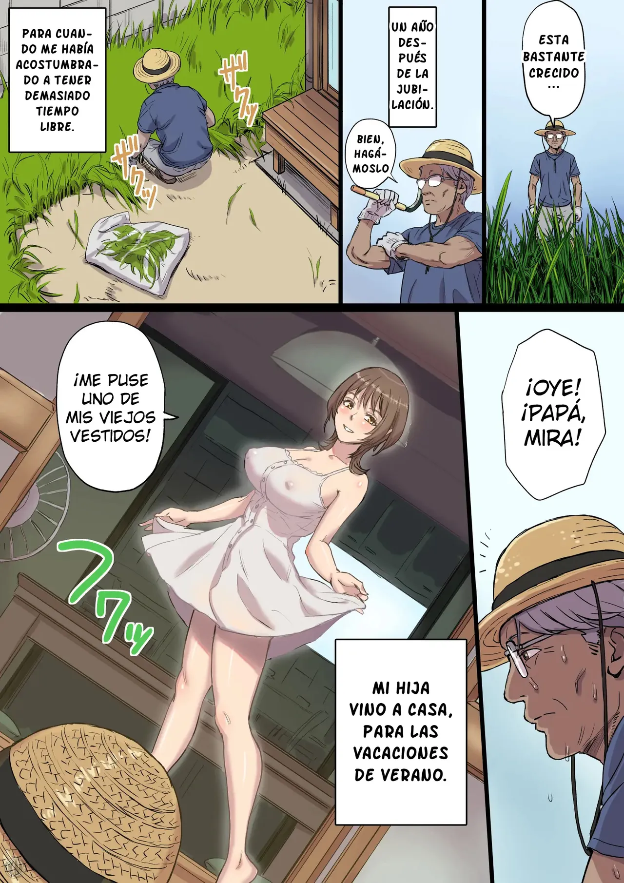 Bonyuu Shibori Papa no Koto ga Suki sugiru! Sango Kisei Musume｜¡Hija que Ama a su Papá, Quien le Exprime Leche Materna! Regresó a Casa Despues de Dar a Luz page 4 full