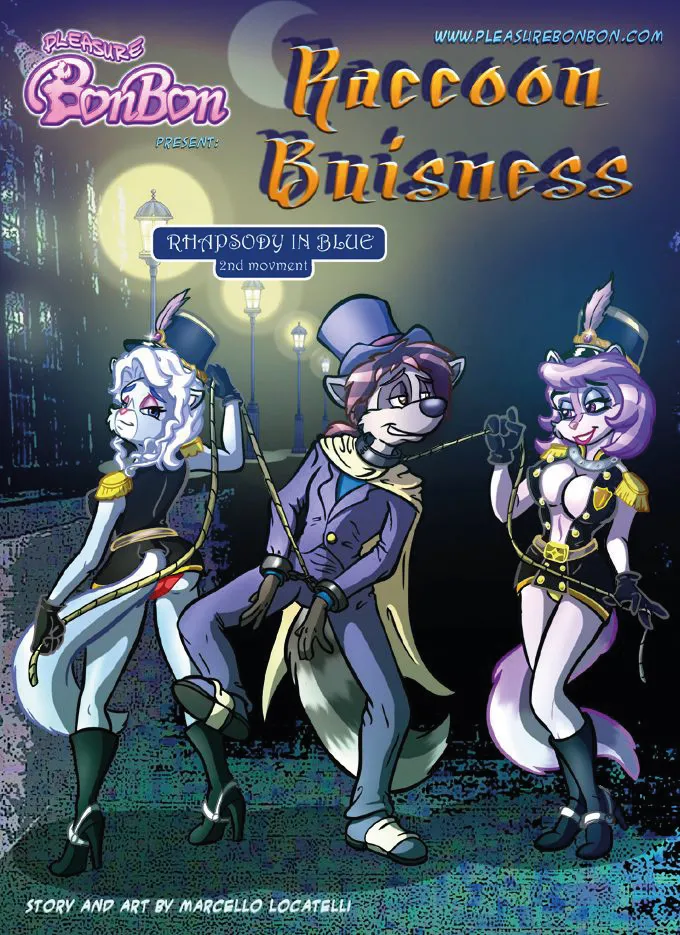 Raccoon Business - Issue #3: Rhapsody in Blue, 2nd Movment page 1 full