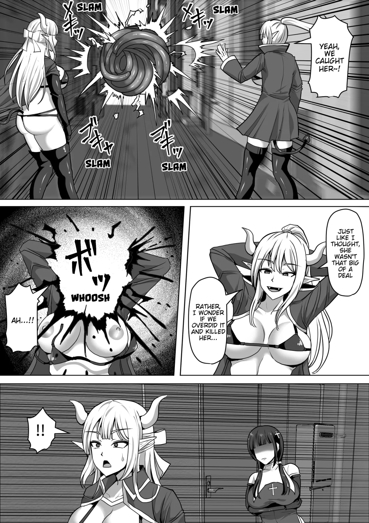 Futanari Ejaculation Management! 4 ~The Exorcist Apostle Who Will Ejaculate in 100 Days, Reiko~ page 5 full