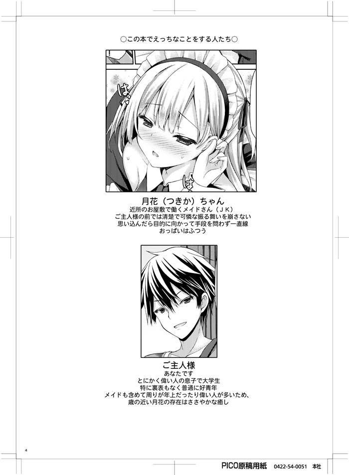 Ginpatsu + Maid  Hatsutaiken ÷ Ecchi = Daisuki! page 3 full