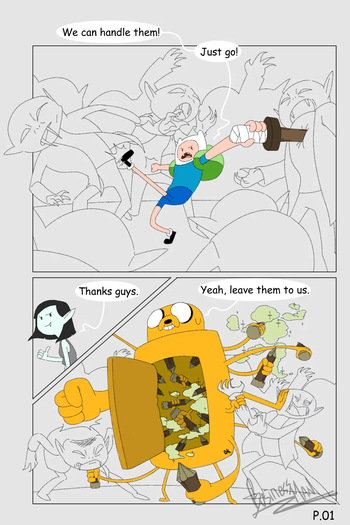 [businessman69] Adventure Time - Stakes cover