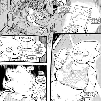 [Box Chan] Sexting Alphys cover