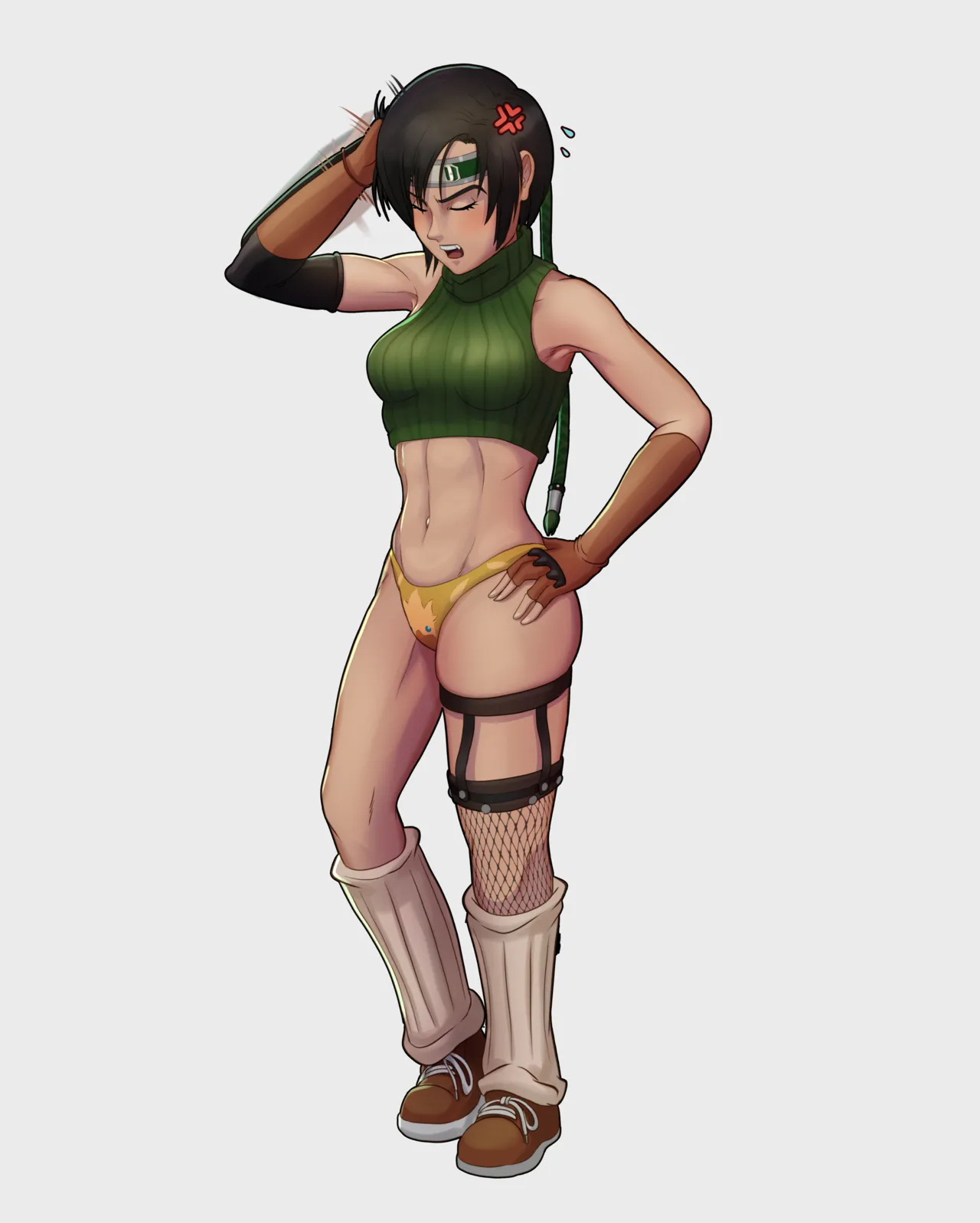 Yuffie Strip/Lewd Game page 12 full
