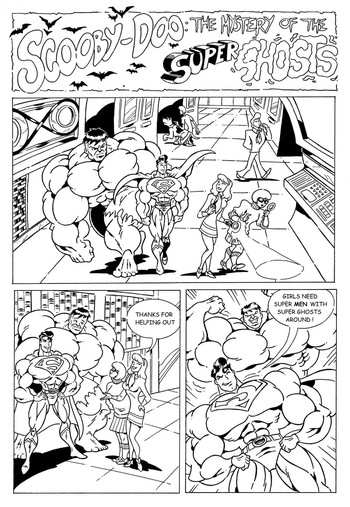 [Manthomex] Scooby-Doo and the Super Ghosts cover
