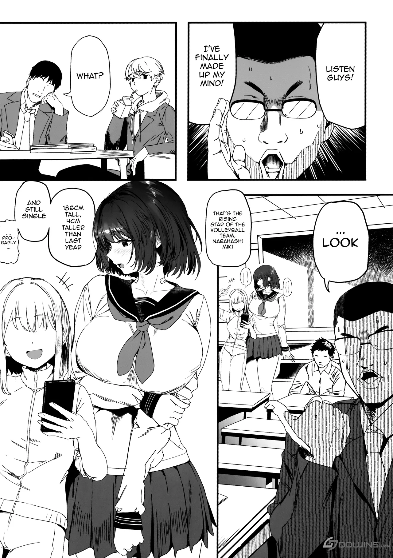 Koushinchou Volley-bu no Seisokei / The Tall, Innocent-looking Volleyball Player Girlfriend Becomes Senpai's -Complete Story- 2  2 page 3 full