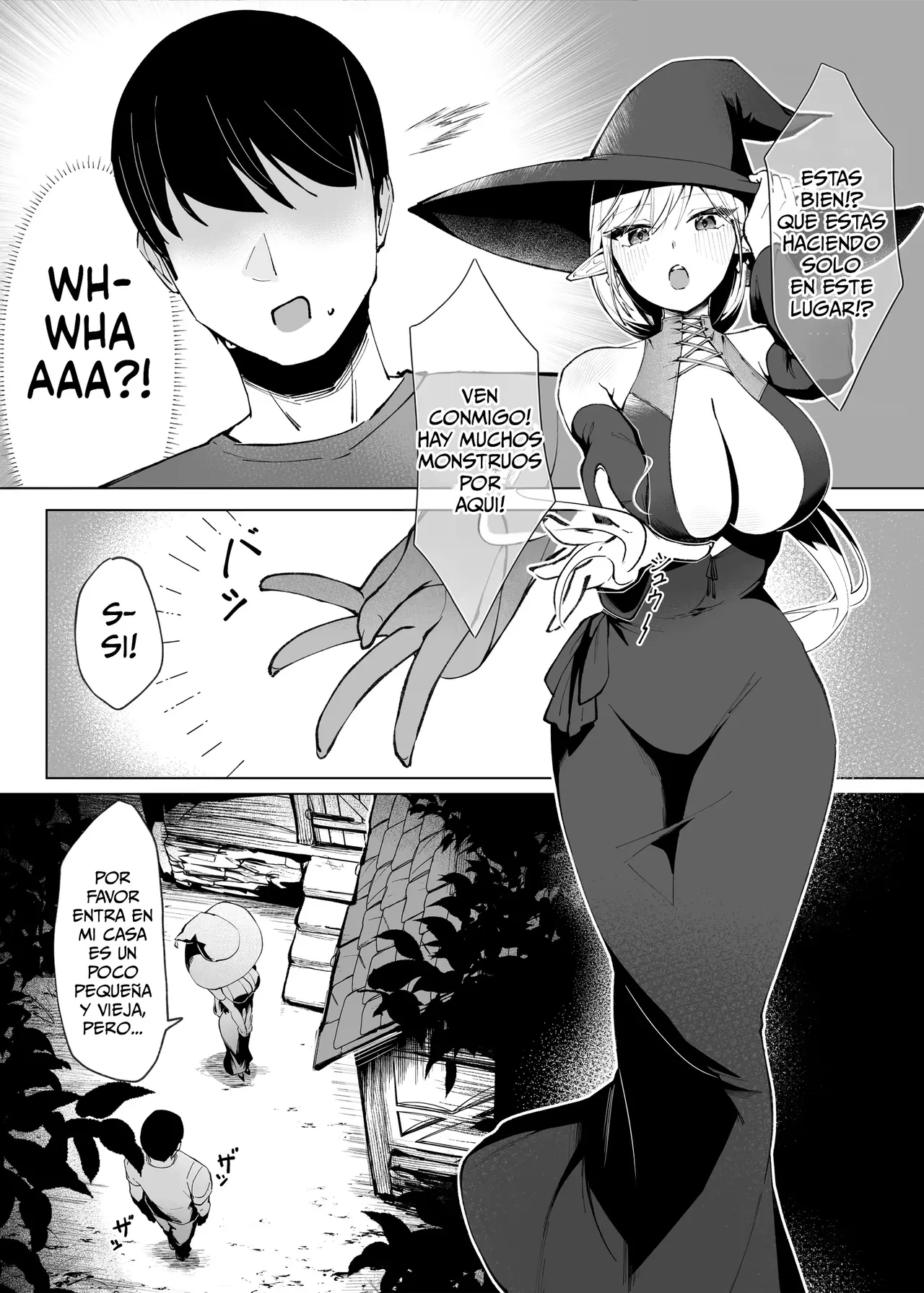 Isekai Tensei shitara Seiyoku MAX Majo ni Osoware Doutei Sotsugyou Shichaimashita｜¡¡¡Cuando Reencarné en Otro Mundo Fui Atacado por Una Bruja Cachonda y Así Perdí Mi Virginidad!!! page 3 full