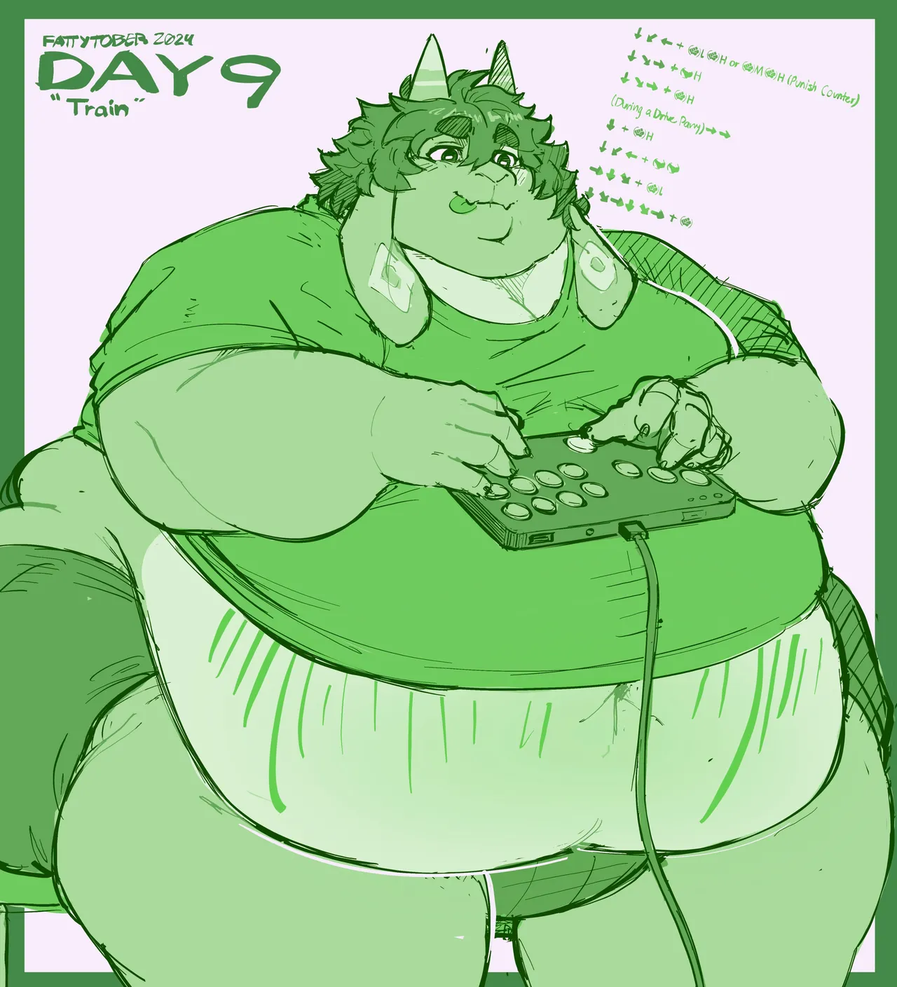 Fattytober 2024 By meowmymyamo page 9 full