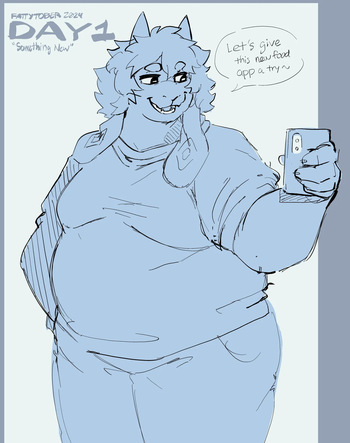 Fattytober 2024 By meowmymyamo cover
