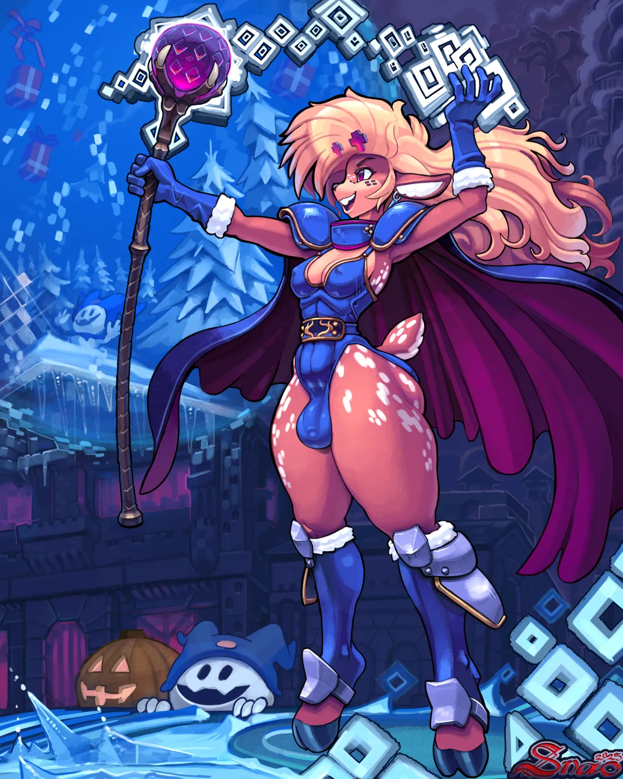 Noelle Holiday Cosplay Project: Alexis page 3 full