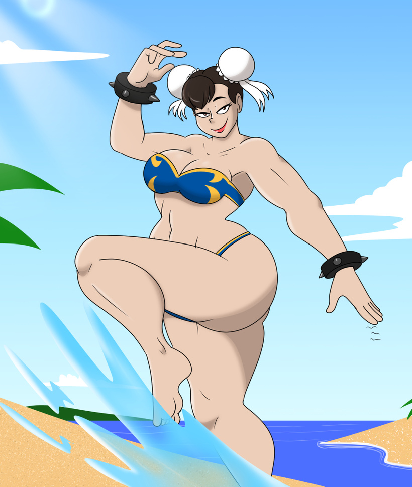 Sparring Session - Chun-Li page 1 full