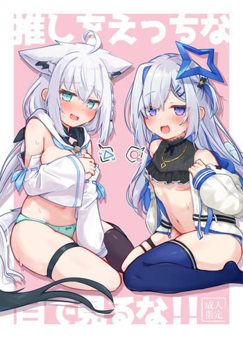[Tomiyoka Seishijou (Tomiyo)] Oshi o Ecchi na Me de Miruna! (Shirakami Fubuki, Amane Kanata) [Digital] cover