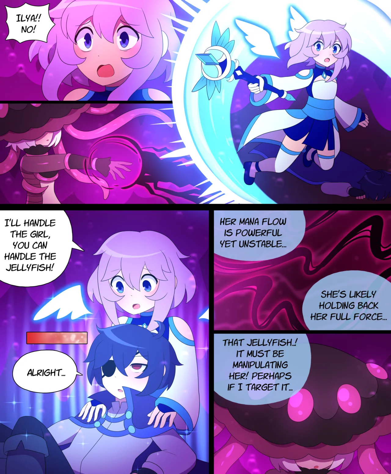 Seraph Ascent Chapter 4 With ROUTE E : SAVE ARCELIA FIRST page 11 full
