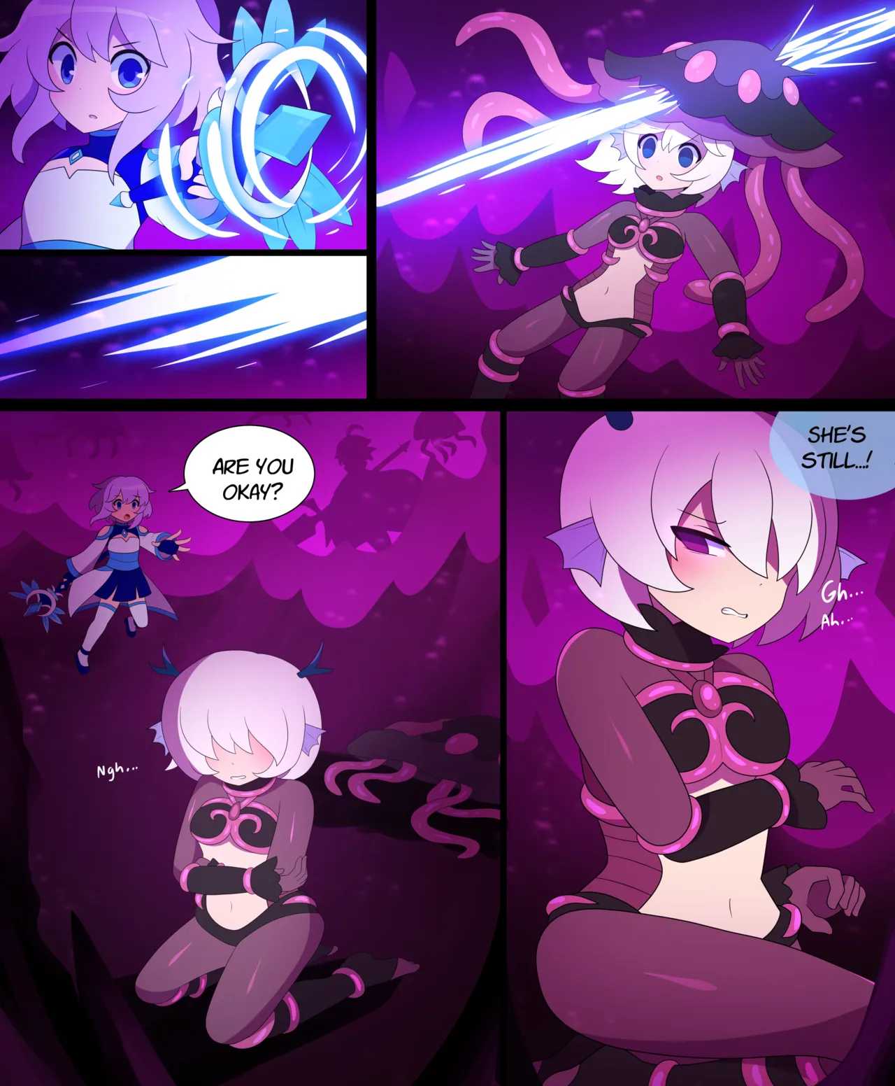 Seraph Ascent Chapter 4 With ROUTE E : SAVE ARCELIA FIRST page 12 full