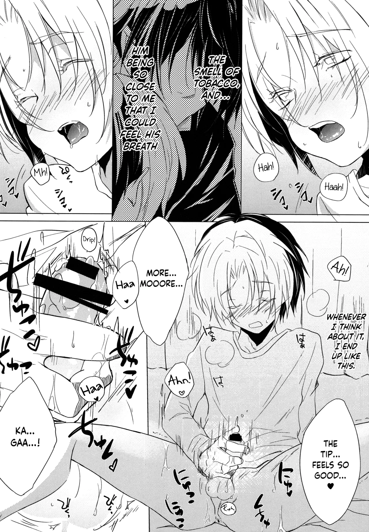 Shougi-bu Buchou ni Koi o Shita Ore wa, Aitsu no Kao Koe Nioi o Omoidasu Dake de Konna ni Ecchi na Karada ni Natte Shimaimashita. | After I Fell in Love with the Captain of the Shogi Club, My Body Becomes This Lewd Just by Thinking About His Face, Voice and Scent. page 5 full