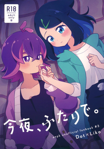 (HARU COMIC CITY 34) [hachi (Nae)] 今夜、ふたりで。 (Pokémon Horizons) cover