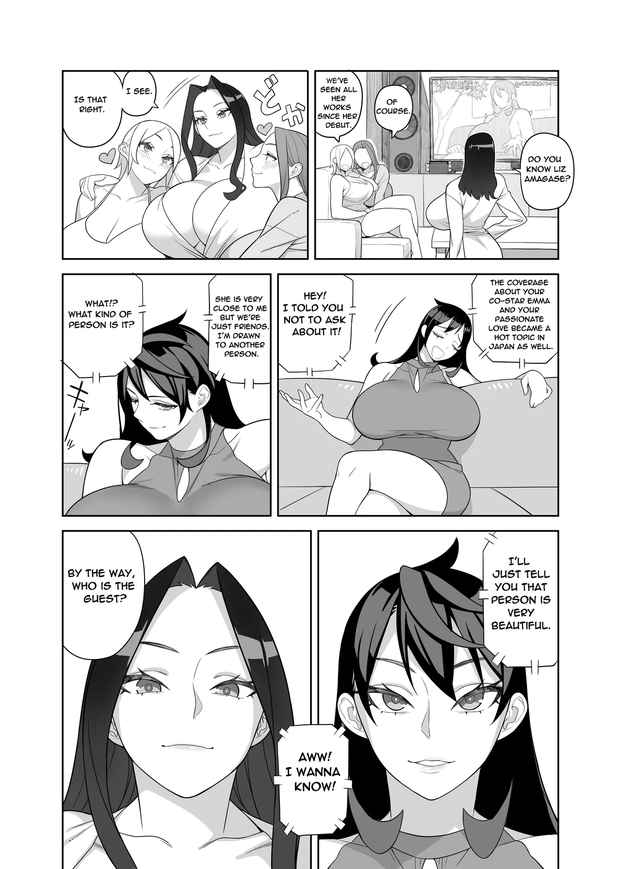 Busty Lewd Actress is the Principal's | Woman Bakunyuu Celeb wa Gakuenchou no Onna | page 5 full