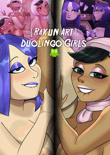 [Rakun Art] Duolingo Girls cover